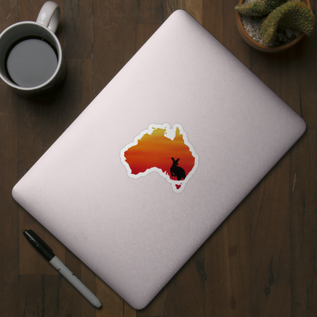 Australia by RosanneCreates